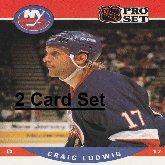 Craig Ludwig Hockey Card Collection - Picture 1 of 3